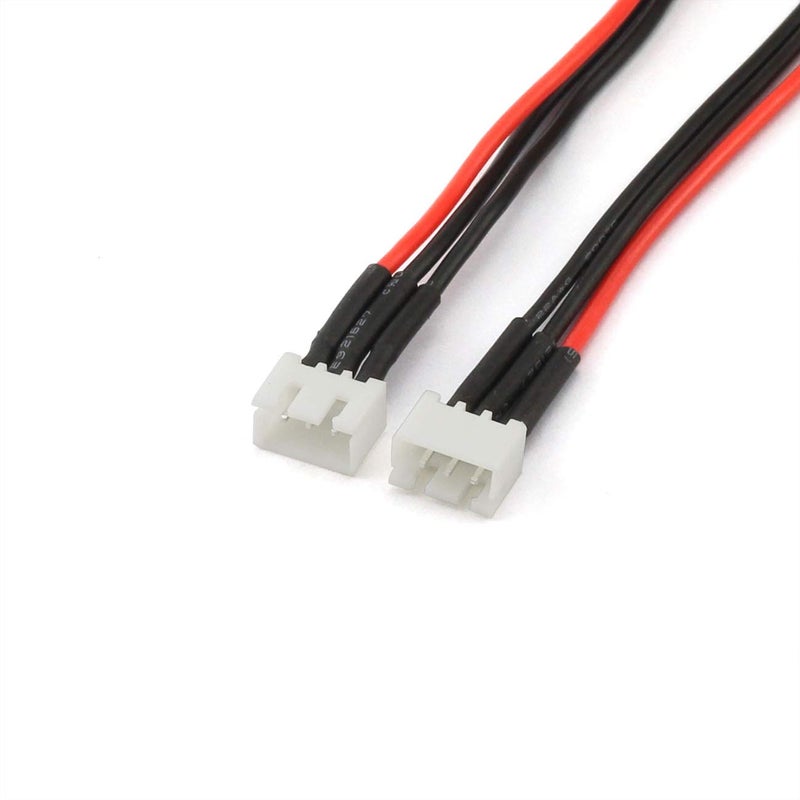 RuiLing 2pcs 15cm JST-XH 2S LiPo Balance Power Cable Connector 22AWG Extended Charging Wire Male Female Plug for RC Drone FPV Quadcopter Rechargeable Lipo Battery Charger DIY - Image 3